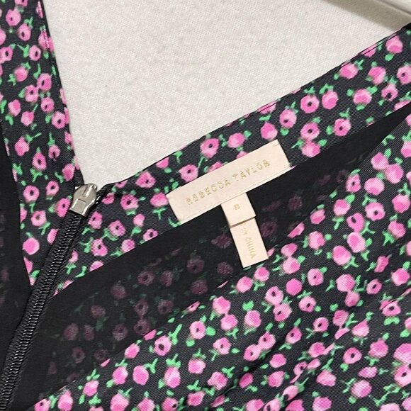 Rebecca Taylor Silk blend tank top size 8 - Picture 5 of 6